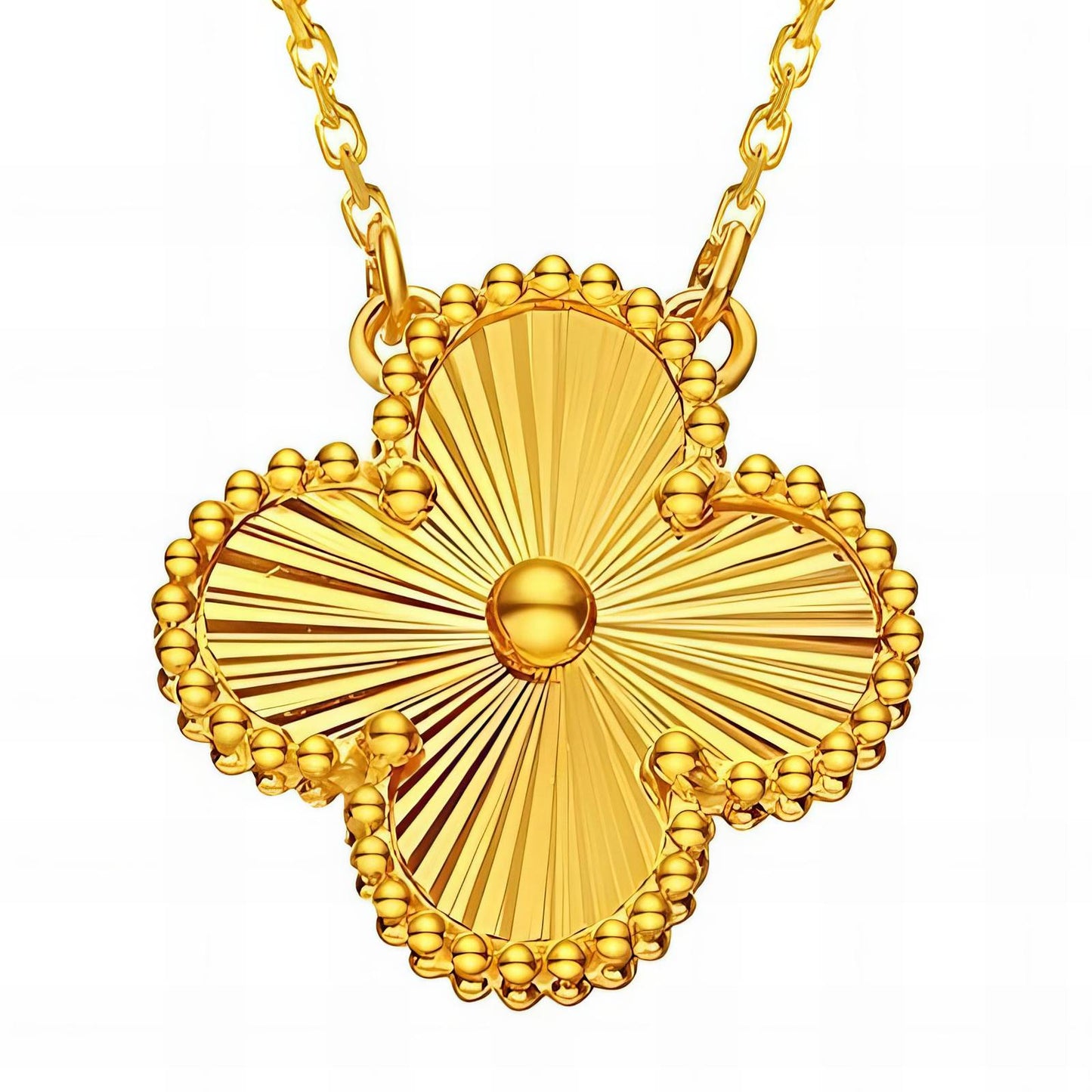 18K gold plated Stainless steel necklace, Intensity