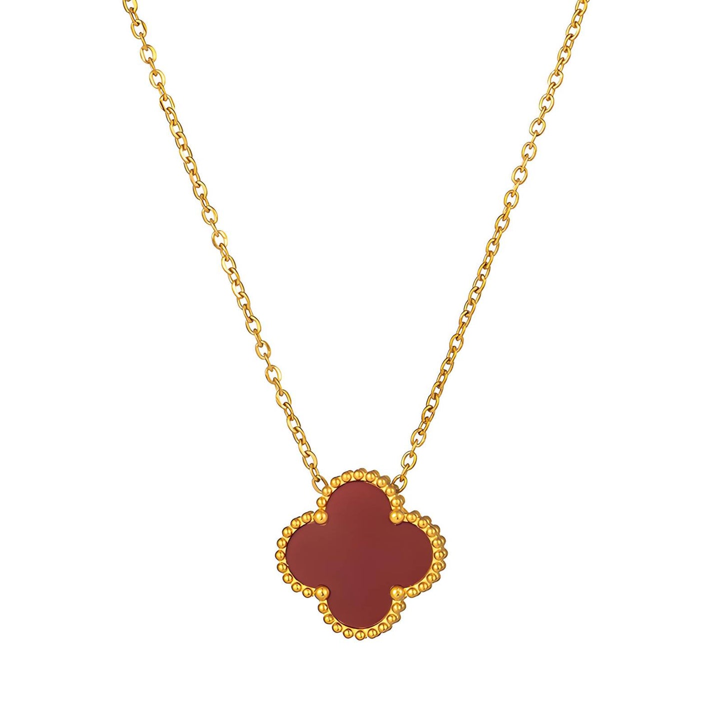 18K gold plated Stainless steel necklace, Intensity