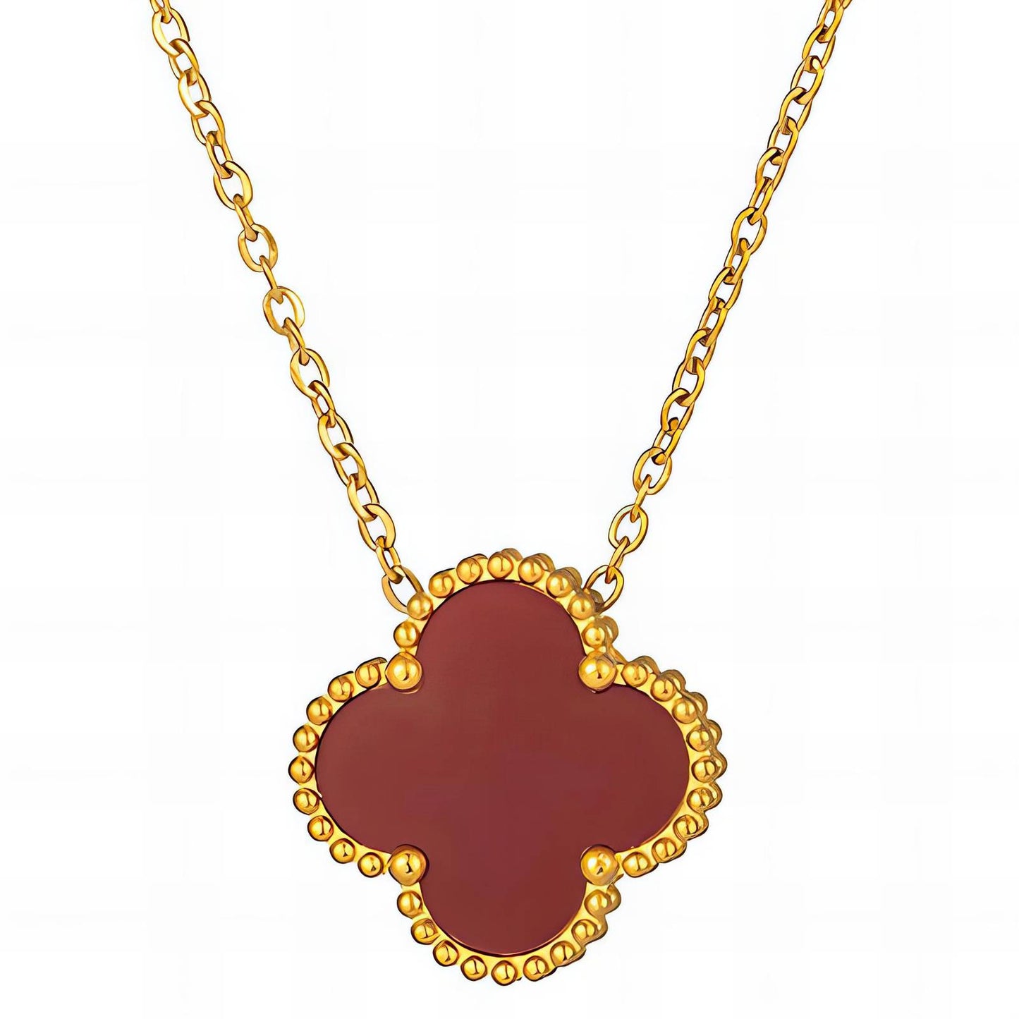 18K gold plated Stainless steel necklace, Intensity